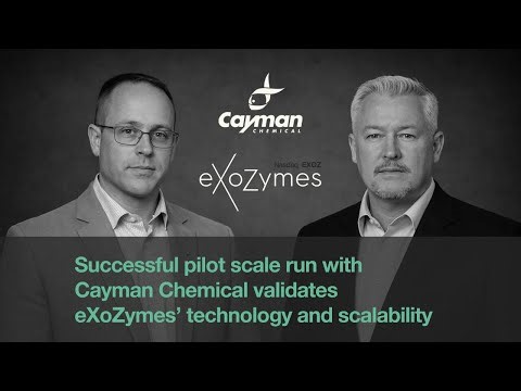 Interview: Cayman Chemical validates eXoZymes' technology and scalability