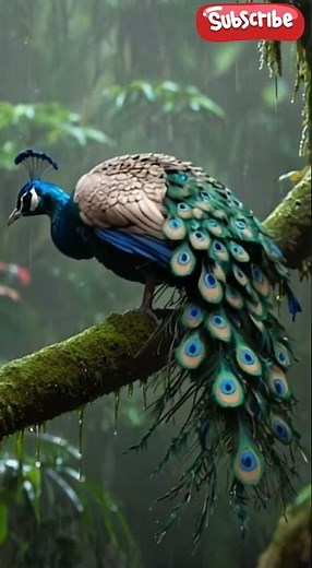 The Rainbow Peacock: Nature's Most Colorful Beauty