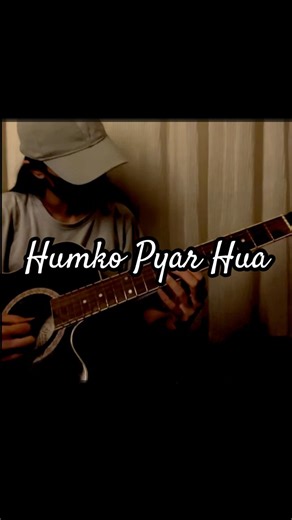 Humko Pyar Hua on Guitar 🎸 | #shorts
