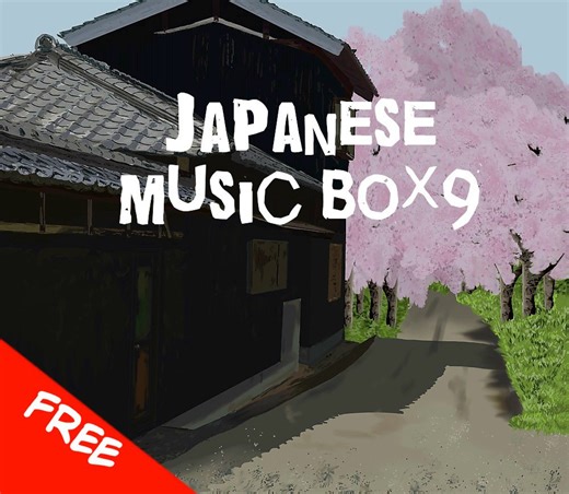 "FREE Relaxing, Music Box Loops Music Asset - japanese music box9 BGM by 劉 恵 (Megumi Ryu)