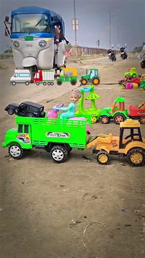 Mini Remote Control RC Small Track Jcb Power Machine Loading Unboxing and Tracking Toy Video 🚛🚜🛺🚐🚙