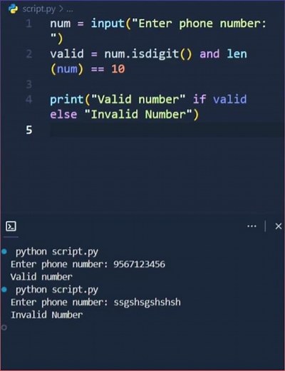Build a Phone Validator Interviewers Will Love #python #interview #shorts