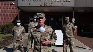 LTG Charles D Luckey talks about the importance of wearing personal protective equipment (PPE) in order to protect yourself and your teammates. Learn more about the Army Reserve’s response to COVID-19 here: http://go.usa.gov/xvWkr | U.S. Army Reserve