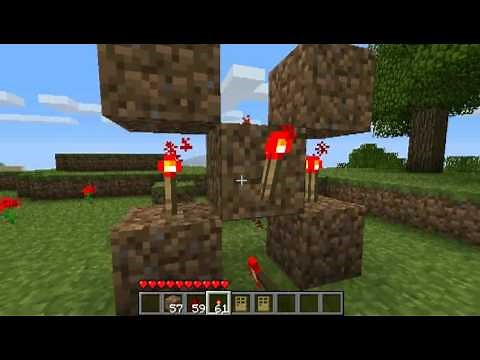 Minecraft - Compact half adder