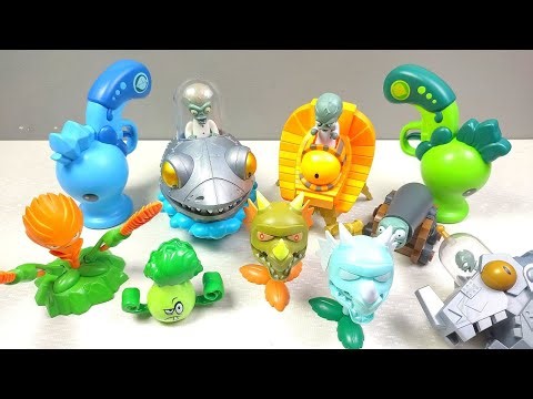 PLANTS VS ZOMBIES Toys ASMR | Zombie Horde Evolution in PVZ 2 Toys Review
