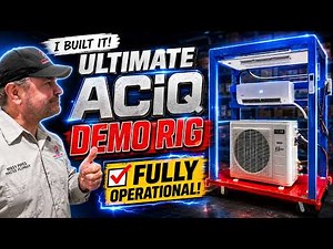 I Built the Ultimate ACiQ Mini Split Demo Rig… And It’s FULLY Operational!