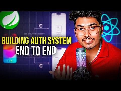 EP23: Building Authentication system end to end | React Native, Spring boot | Backend mastery