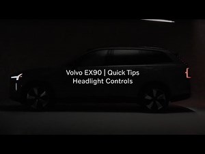 Volvo EX90 Electric SUV Features - Headlights
