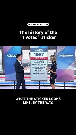 The history of the 'I voted' sticker
