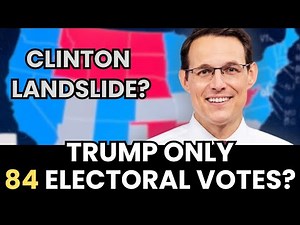Watch MSNBC Show Map of CLINTON DEFEATING TRUMP in a LANDSLIDE