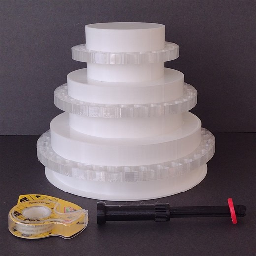 EZ Money Cake Kit: 8-inch 3-tier Dummy Cake Form - Etsy