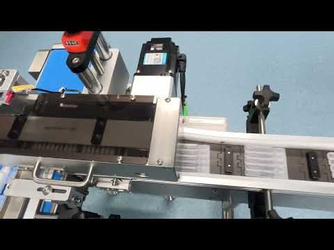 BFS Strips Plastic Ampoule Labeling Machine Pharmaceutical Labeling Machine