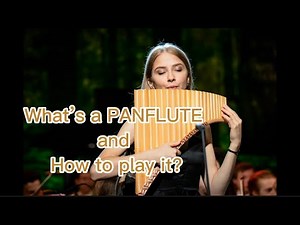 PANFLUTE - how to play it?