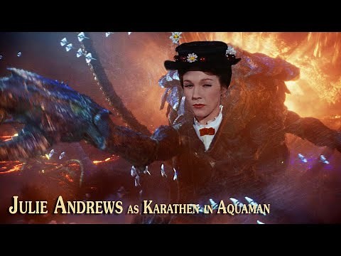 Julie Andrews, aka The Karathen in Aquaman (2018)