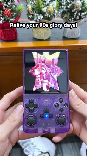 Relive the golden age of gaming with the R36 Retro Game Console #gameconsole #retrogaming #gaminja
