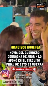 Francisco Figueroa: Novia del guerrero derrochó de amor al apoyarlo en la gran final de EEG #jimmyshowtv #chismes #perú #fblifestyle #EstoEsGuerra #AméricaTV #EEG | JimmyShow TV