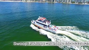 Reel in the good times and catch some rays on Swoop Party Boat Destin! #hwvdestin #fishdestin #emeraldcoasting | HarborWalk Village