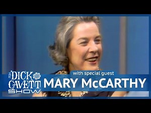 MARY McCARTHY Used to HATE Paris | The Dick Cavett Show