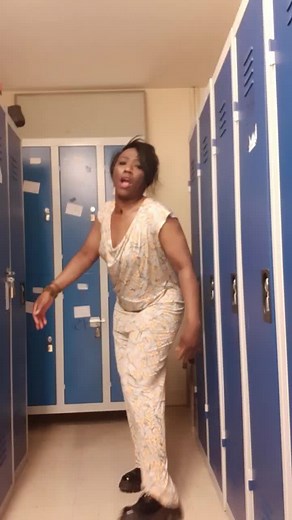 Dance Routine in Locker Room: Movements Unleashed