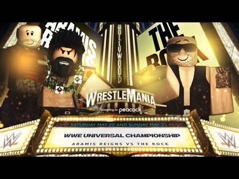 ROBLOX WWE Presents: WRESTLEMANIA GOES HOLLYWOOD! NIGHT 2
