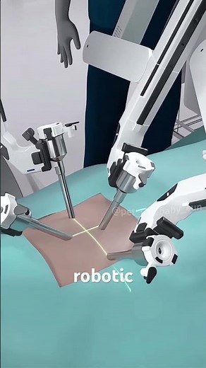 Robotic Partial Nephrectomy Surgery (3D Animation)#robot #robotics #partial #nephrectomy