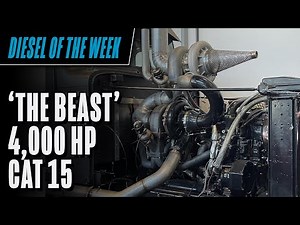 Mario Monette's 4,000-HP Compound Turbo C15 Engine