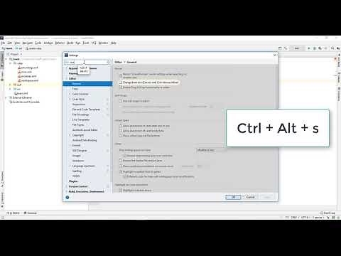 enable zoom in intellij idea