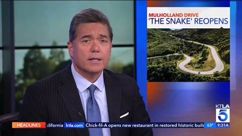 Mulholland Highway’s ‘Snake’ reopens after yearslong closure