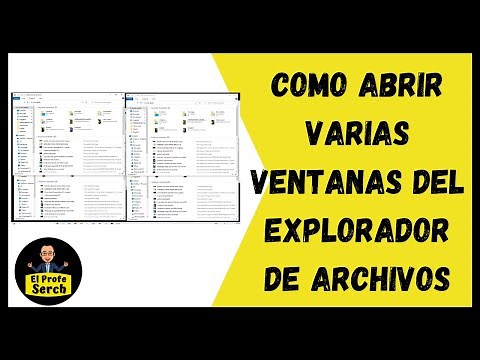 Como Abrir varias ventanas del Explorador de Archivos