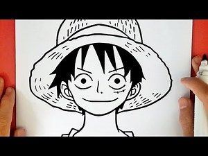 COMO DIBUJAR A LUFFY