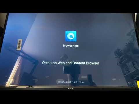 Xiaomi Smart TV A Series: How to Download Browser