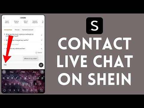 How to Contact Live Chat on Shein (2024) | Shein Tutorial