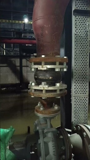 Rubber Expansion Bellow Working at Real Site | Pipe Vibration & Thermal Expansion Explained