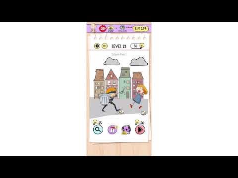 "Save her!" Brain Test Level 23 Quick Guide