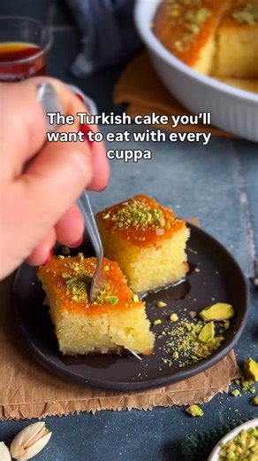 We’re a Turkish family living in the UK, and Revani is one of those cakes that instantly brings us home. It’s a soft semolina cake soaked in light syrup that you can easily make with water, sugar, and lemon — we use both the juice and wedges. We know there are different versions of this cake in other cultures too, but this is the Turkish-style one we grew up eating back home. Have you ever tried Revani before? Would you give it a go? 👉Comment “recipe” and we’ll DM you the link. 👋Hi! We’re Zerr