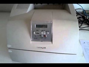 Impressora Lexmark optra T630 revisada