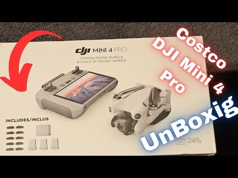 Costco DJI Mini 4 Pro Camera Drone Bundle #djimini4pro #djidrone #dji #unboxing