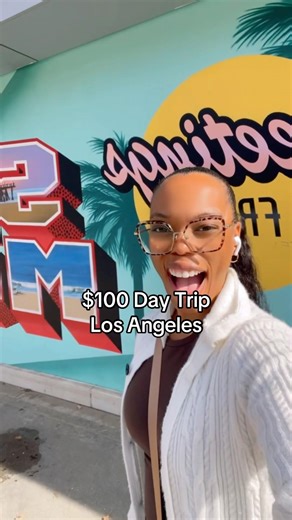 $100 Los Angeles Day Trip on a Random Weekday 🌴✨