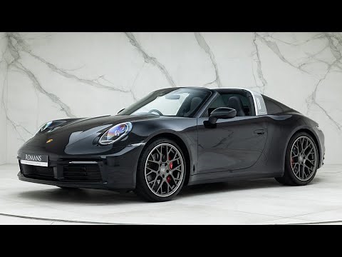 2022 Porsche 911 (992) Targa 4S - Jet Black Metallic - Walkaround & Interior & Revs [4K]