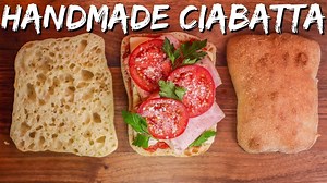 How to Make a 100% Biga Ciabatta | Perfect Handmade Italian Bread Recipe - Italian Food