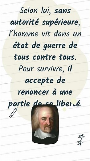 Thomas Hobbes - #auteurs #philo #bac #revision