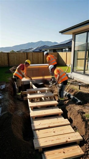 Hidden Underground Backyard Lounge Transformation 😱 Luxury Secret Room Reveal#viral #viral