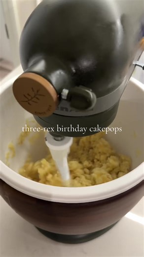 Three Rex Birthday Cake Pops for a Special Celebration