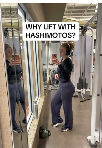 Muscle is medicine for Hashimoto’s 🤍 Strength training supports insulin sensitivity, metabolism, blood sugar, and inflammation‼️ #hashimotos ##muscleismedicine #hypothyroidism #autoimmunehealing #naturalhealthcoaching