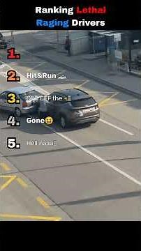 Ranking the worst drivers on the road #roadrage #driving #fails