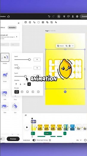 How to create animations using @AdobeExpress
