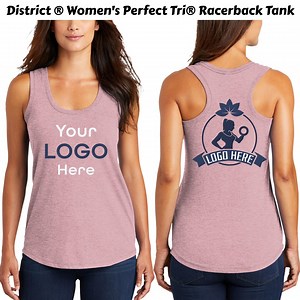 Custom Tank Top | Ladies Perfect Tri Racerback Tank - Personalized Racerback Fashion Yoga Tops | Workout Tank Tops. DM138L - Etsy
