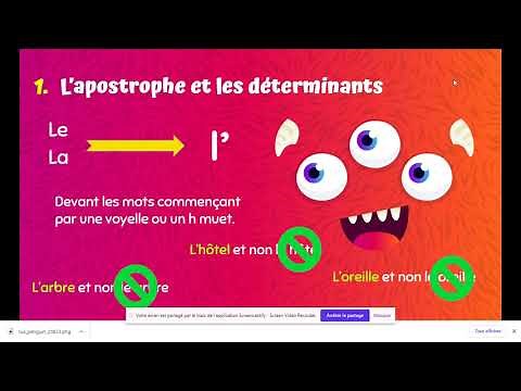 Comment utiliser l'apostrophe