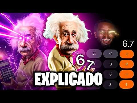 What's Einstein Doing on the Calculator?! (Diddy Blud) Meme Explained