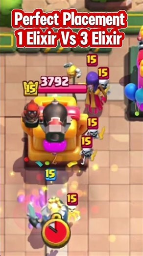 Perfect Placement of Skeleton - Clash Royale